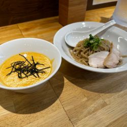 海老香るピリ辛つけ麺