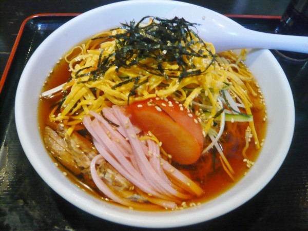 「冷やしラーメン」@やきとり むらやま 航空公園店の写真