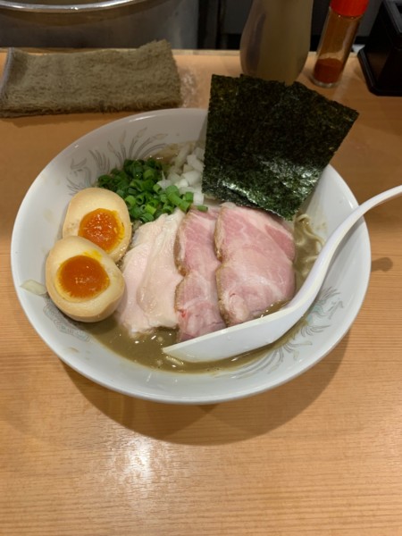 「特製濃厚煮干そば」@北千住煮干中華蕎麦 かれんの写真