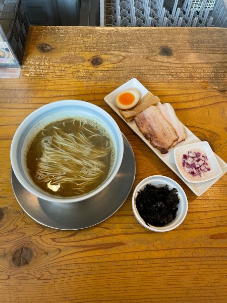 「煮干そば　醤油(1150円)」@らぁ麺 めん奏心の写真