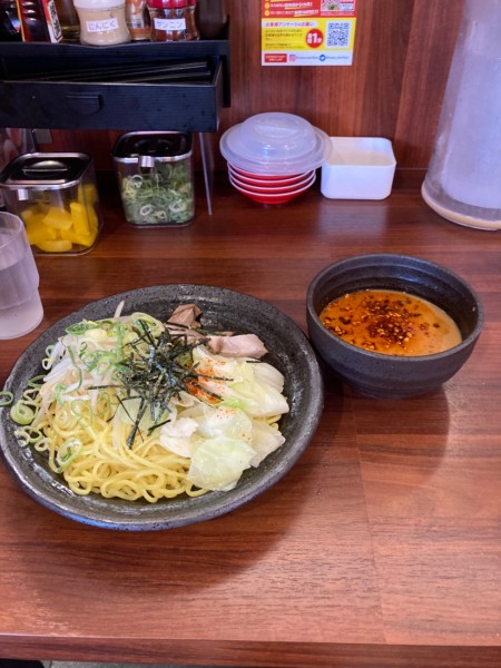 「冷やしつけ麺」@ラーメン魁力屋 港北インター店の写真