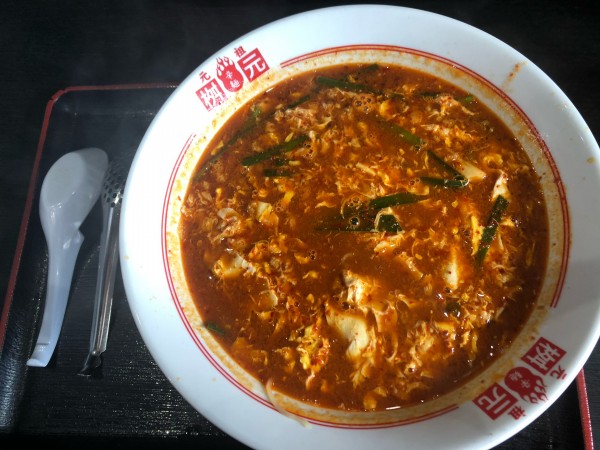 「味噌辛麺3辛 縮れ麺¥1,150」@辛麺屋 桝元 ラゾーナ川崎プラザ店の写真