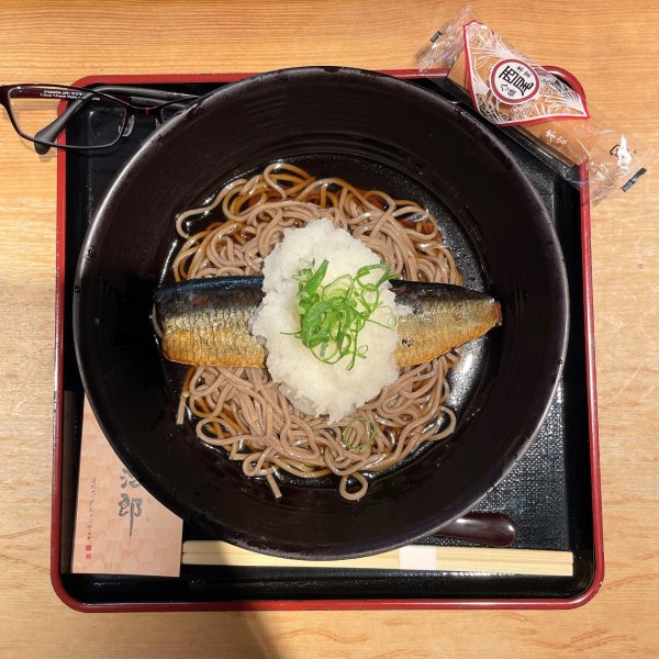 「冷やし おろし にしんそば」@そば処 為治郎の写真