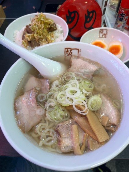 「塩味の喜多方ラーメン」@喜多方ラーメン 坂内 大塚店の写真