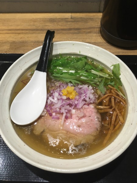 「鳥そば白」@境逸品 鶏そば 山田屋の写真