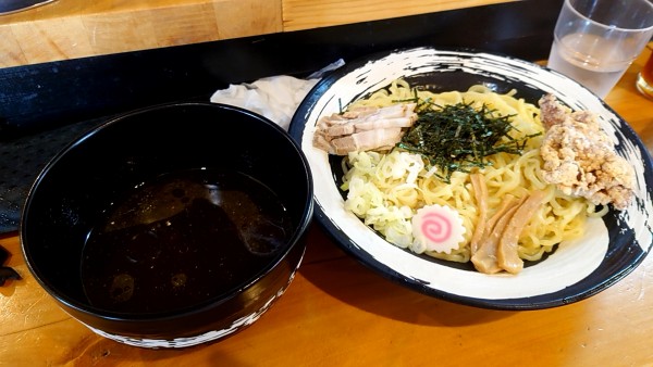 「ざるラーメン」@万力屋 山梨店の写真