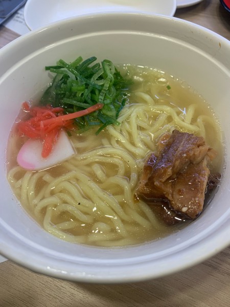「沖縄そば風ラーメン」@かっぱ寿司 いわき平店の写真