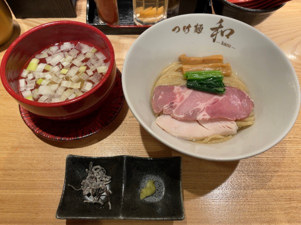 「【限定】昆布水つけ麺(並)」@つけ麺 和の写真