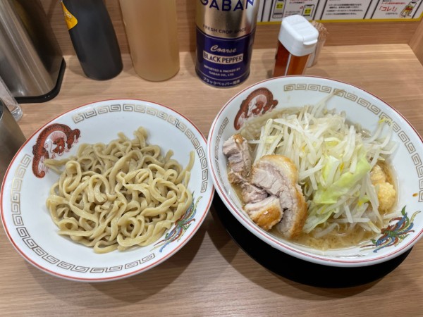 「ミニつけ麺」@ラーメン豚山 金沢文庫店の写真