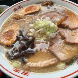 香味(背脂)チャーシュー(玉子)