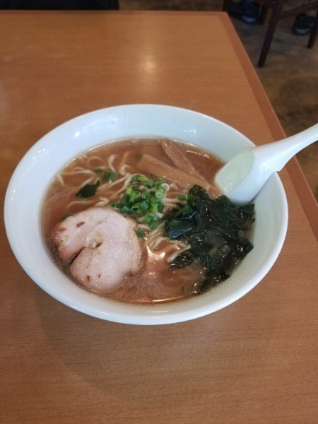 「手打ちラーメン」@峠のラーメンの写真