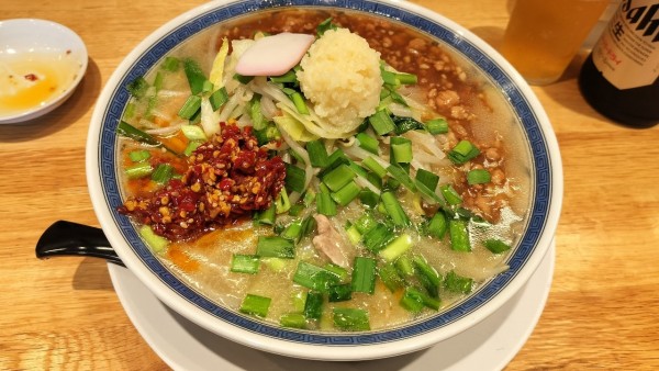 「小田原ギンギンレッドタンメン」@小田原タンメン 総本店の写真