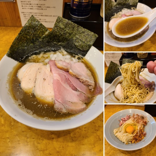 「特製純煮干そば¥1200+限定和え玉(TKM)¥400」@中華そば 児ノ木の写真