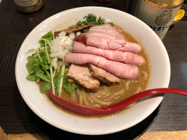 「豚骨煮干らぁめん+チャーシュー」@麺処 夏海の写真