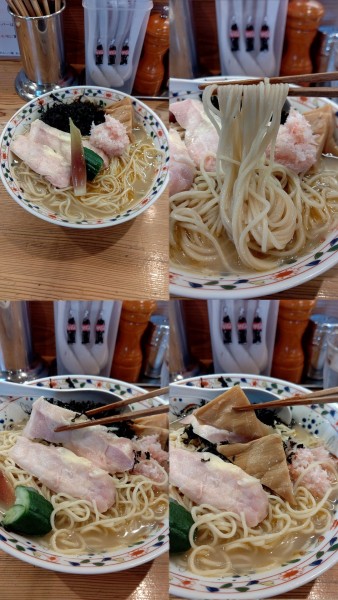 「数量限定『ズワイ蟹の冷やしらーめん(¥1200)』」@らーめん いつ樹 本店の写真