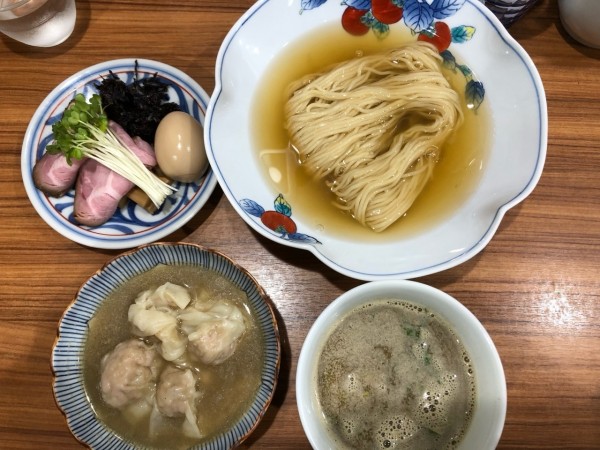 「昆布水つけ麺」@中華そば 西川の写真