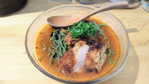 「【限定】冷やしチリトマラーメン(辛さ：３)」@トリポタラーメン SUNDAYの写真