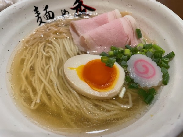 「魚介塩ラーメン」@麺や秀の写真