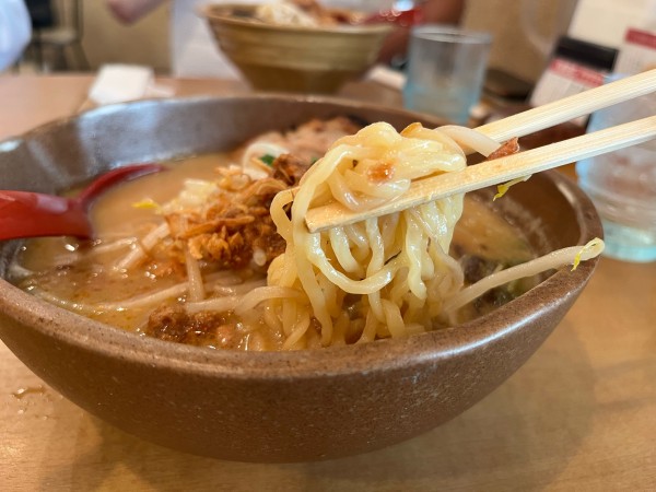 「信州味噌らーめん847円」@みそ屋 田所商店 WBG店の写真