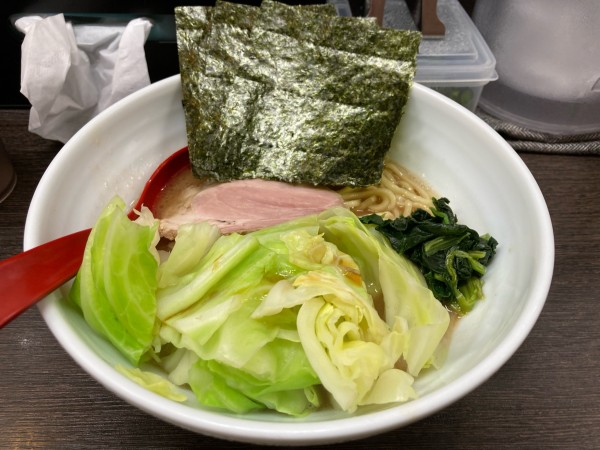 「キャベツらぁめん」@けんゆう 菊川店の写真