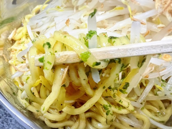 「のり塩汁なし」@らーめん 汁なし 兄貴んちの写真