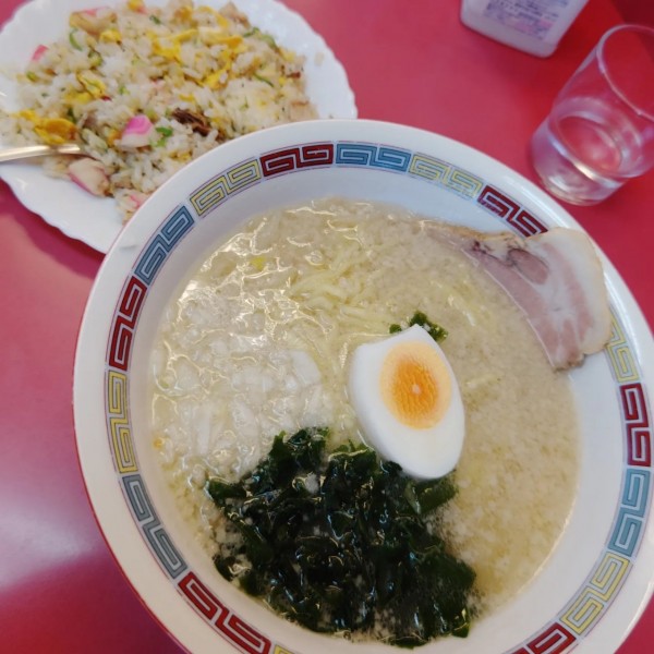 「ラーメンセット(960円)」@麺屋さんきゅうの写真