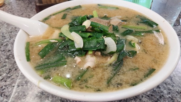 「スタミナラーメン 800円」@中華料理 萬龍軒の写真