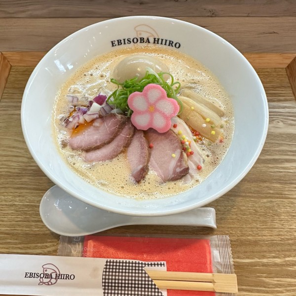 「超濃厚えびそば特製盛り」@えびそば 緋彩の写真