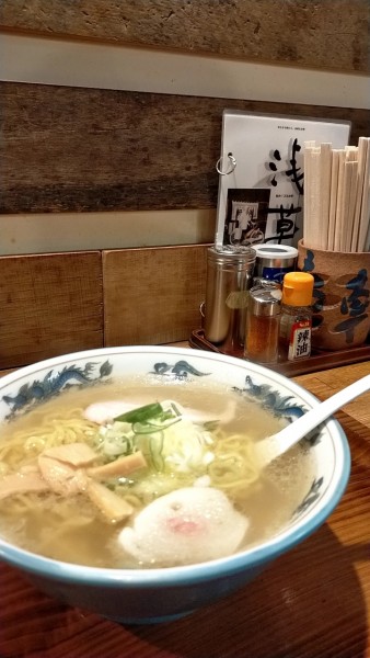 「塩バター」@浅草軒 本店の写真