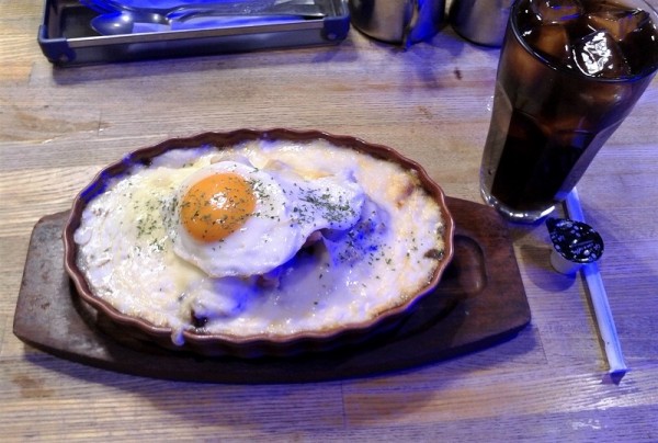 「焼きカレー・アイスコーヒー付き(880円)」@本格欧風カレーショップ モカの写真