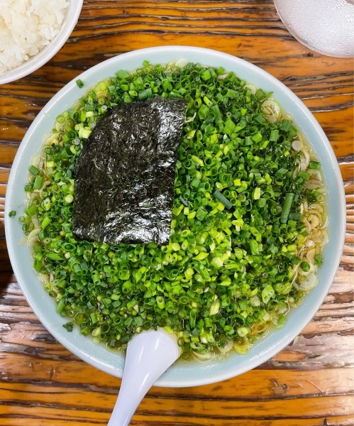 「青ネギラーメン」@いづみ亭の写真