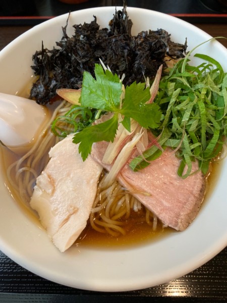 「【限定】冷やし煮干しらぁ麺　９００円」@麺処 黒の写真