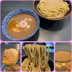 濃厚つけ麺（中盛）¥950+辛味シングル¥0