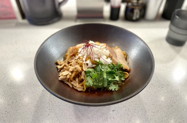 「トムヤム海老まぜそば ¥1030」@SHRIMP NOODLE 海老ポタの写真