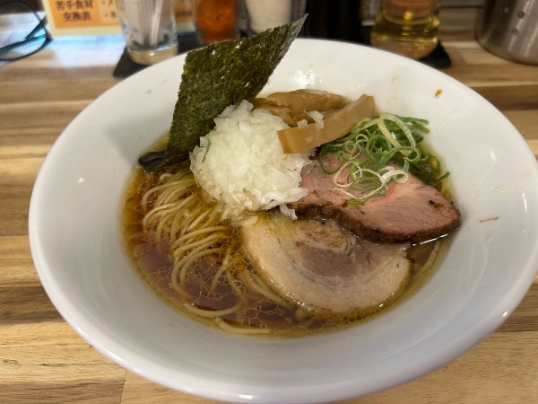 「名古屋コーチン870円、チャーシュー追加120円」@らぁーめん喜元門 水戸笠原店の写真