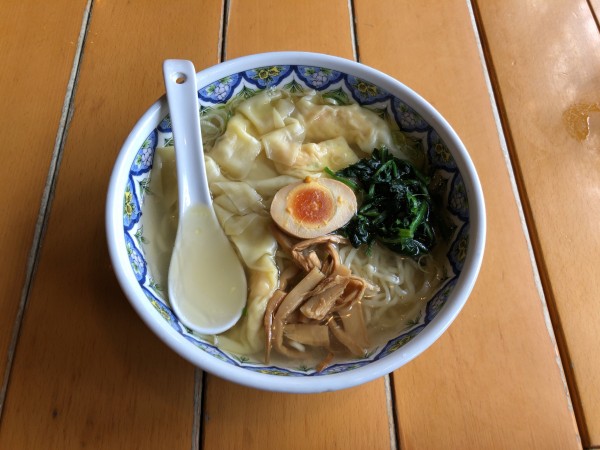「エビワンタン麺」@中国ラーメン 揚州商人 流山店の写真