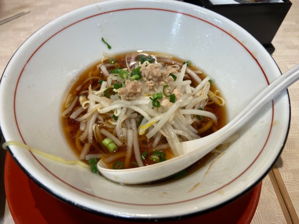 「ミニらぁ麺＋炒飯セット」@中華食堂 一番館 渋谷桜丘町店の写真