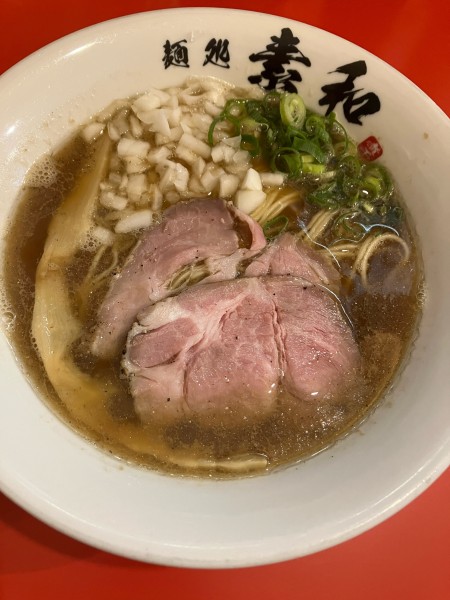 「醤油煮干らーめん　800円」@麺処 素和の写真