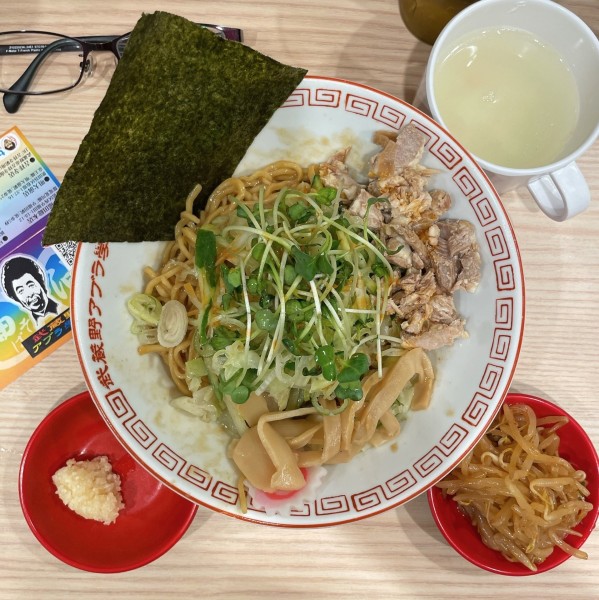 「冷やし油そば（並）」@武蔵野アブラ學会 神田店の写真