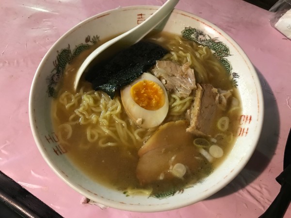 「ラーメン　800円」@飯田橋東口駅前の屋台の写真