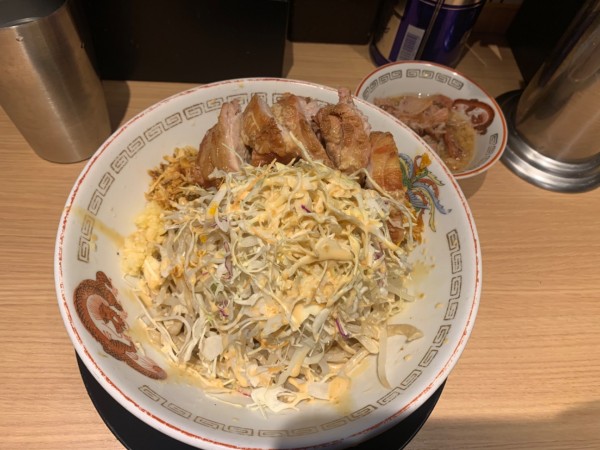 「ミニ豚冷やし中華」@ラーメン豚山 門前仲町店の写真