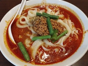 「麻辣刀削麺(900)」@唐龍の写真