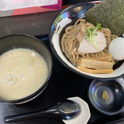 鶏ポタつけ麺¥1000+味玉¥100