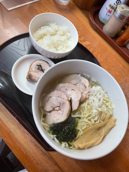 「特製塩ラーメン」@奥州白河ラーメン ○政の写真