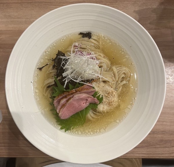 「煮干昆布水冷麺(塩)」@麺処 ほん田 秋葉原本店の写真