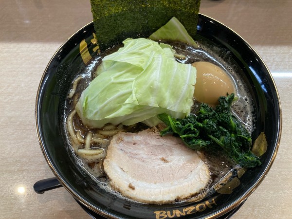 「味玉黒マー油らぁめん」@麺匠 文蔵 上田店の写真