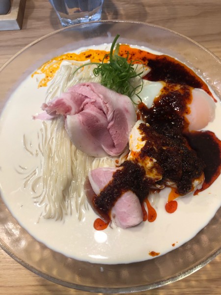 「冷やし豆乳坦々麺」@らーめんMAIKAGURAの写真