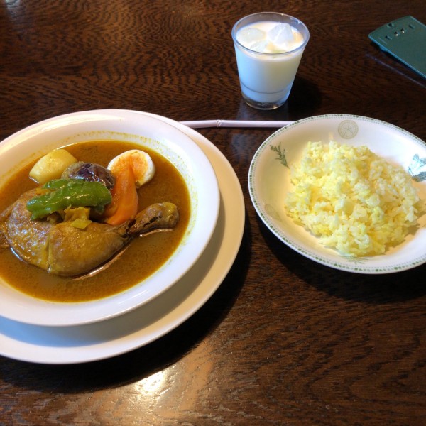 「チキンカレー」@こうひいはうすの写真