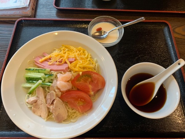 「五目冷やし中華」@泰山亭の写真