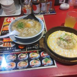 肉そば＋チャーハンセット